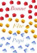 F&ecirc;te color&eacute;e pour un Papi fleuri